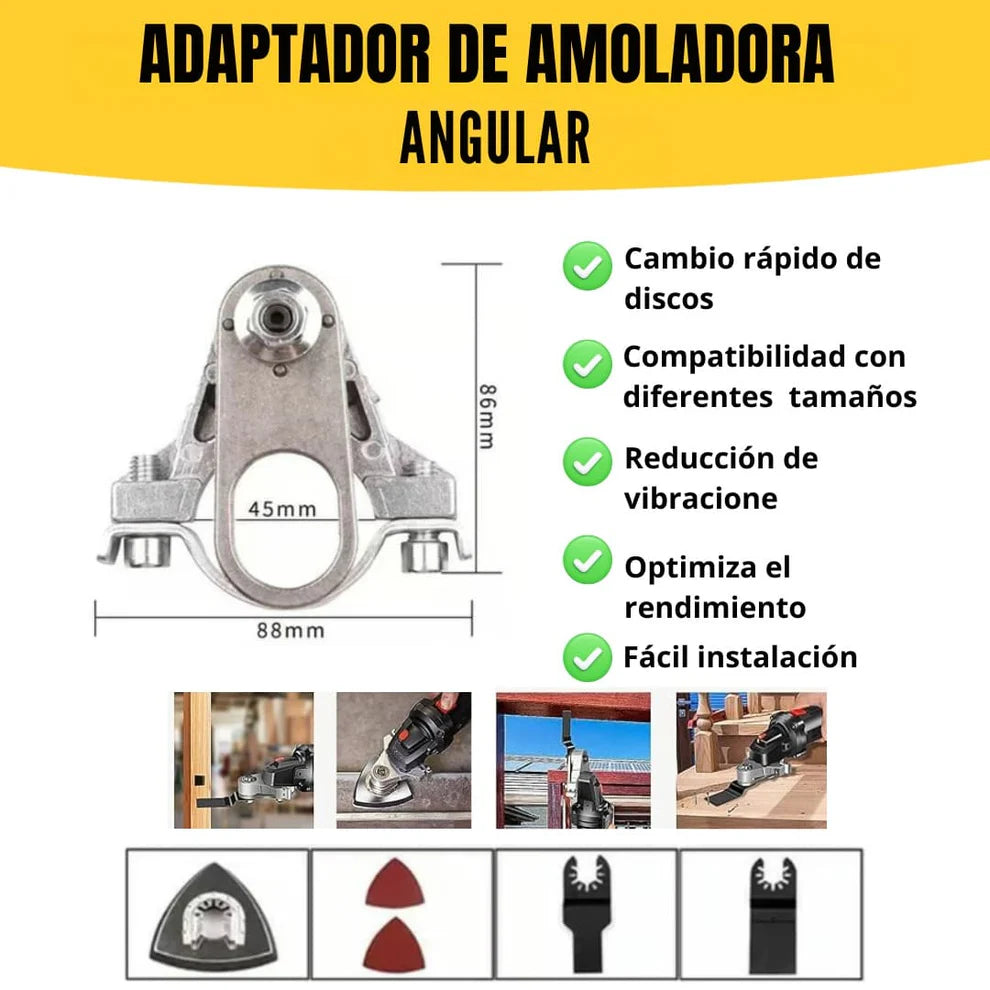 ADAPTADOR DE AMOLADORA ANGULAR
