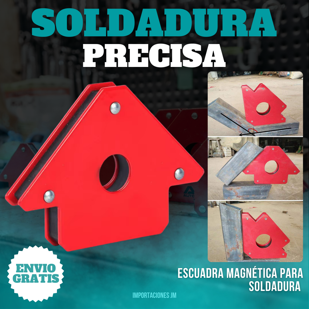 PACK (2) Escuadra Magnética para Soldadura