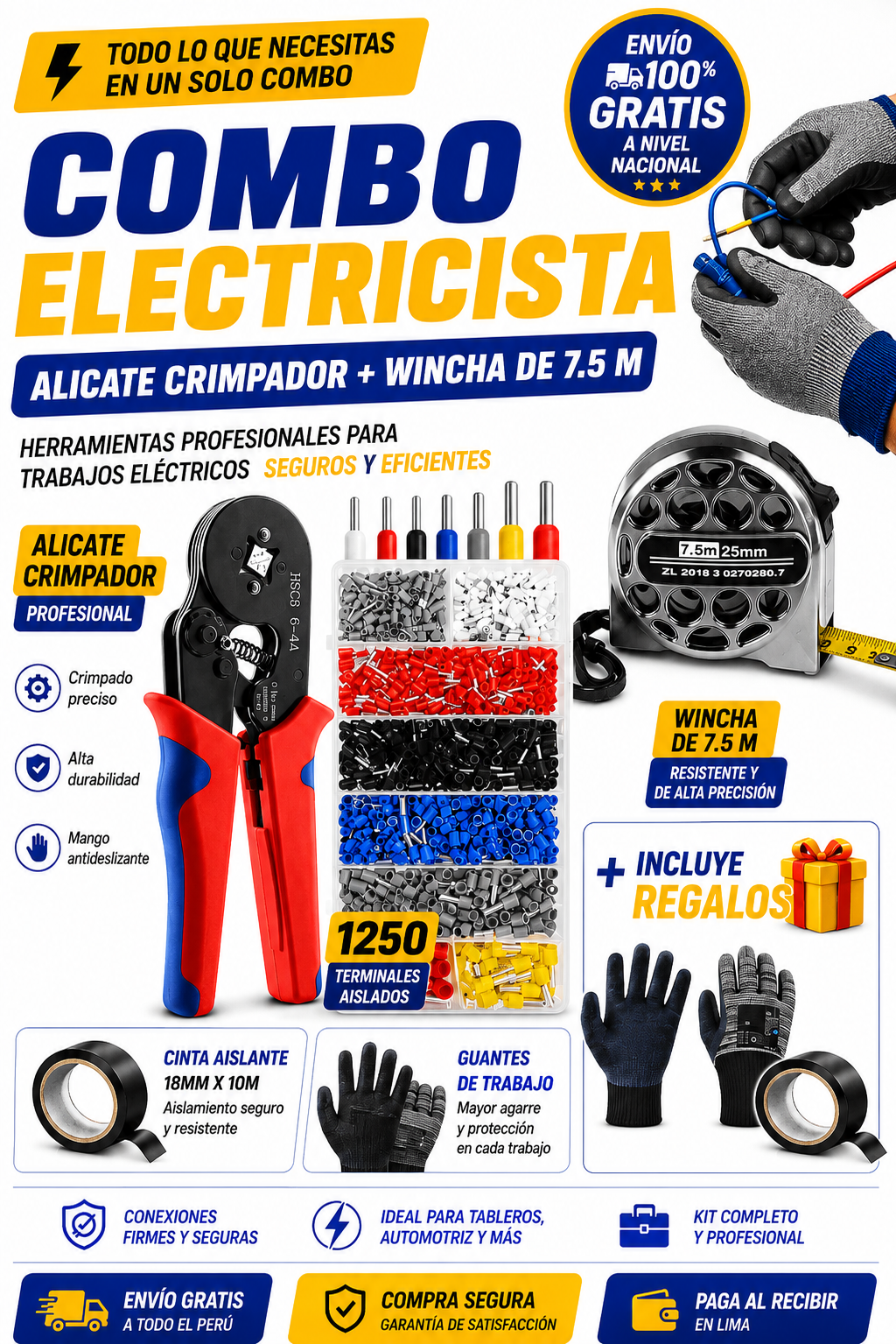 COMBO ELECTRECISTA
