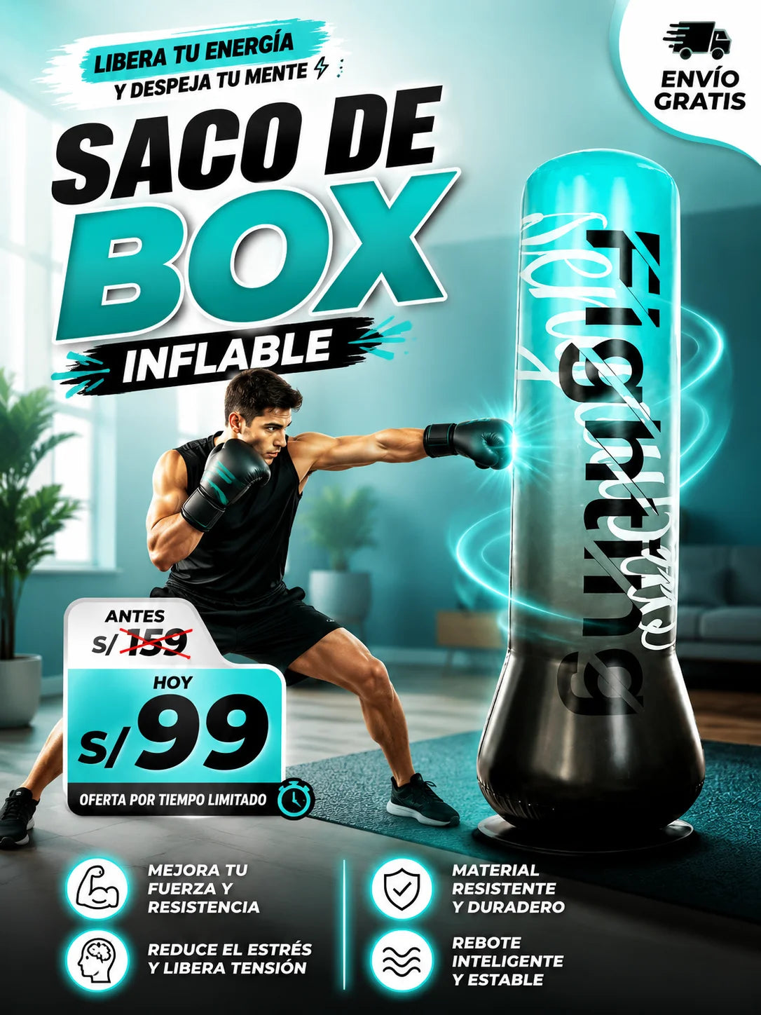 SACO DE BOX