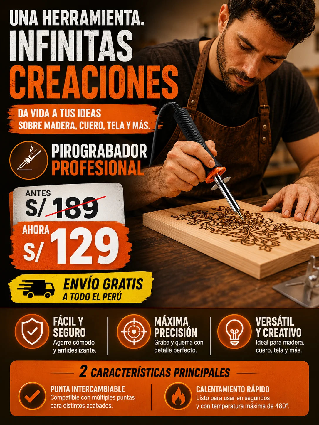 KIT DE PIROBRABADO