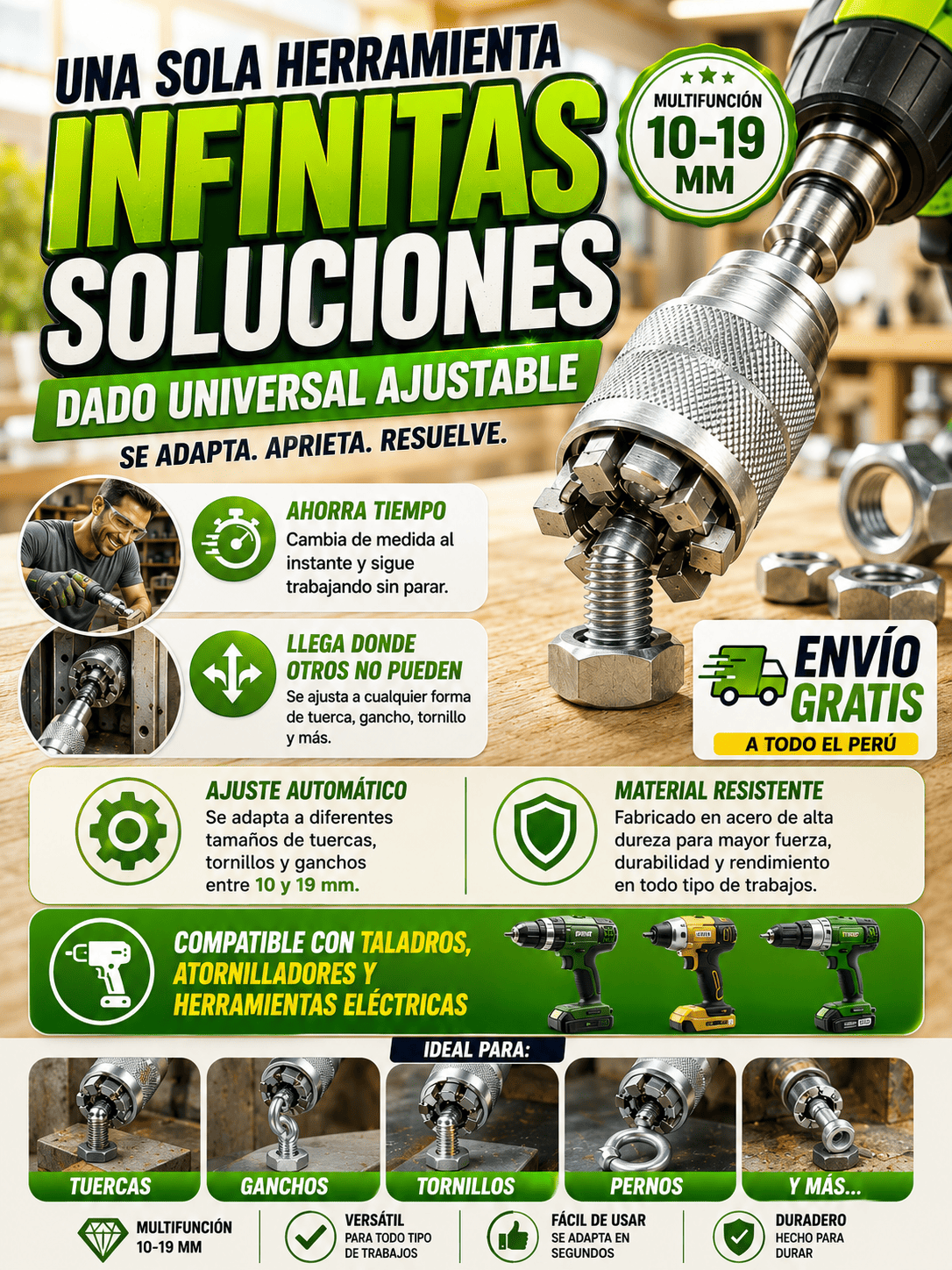 LLAVE DE VASO UNIVERSAL