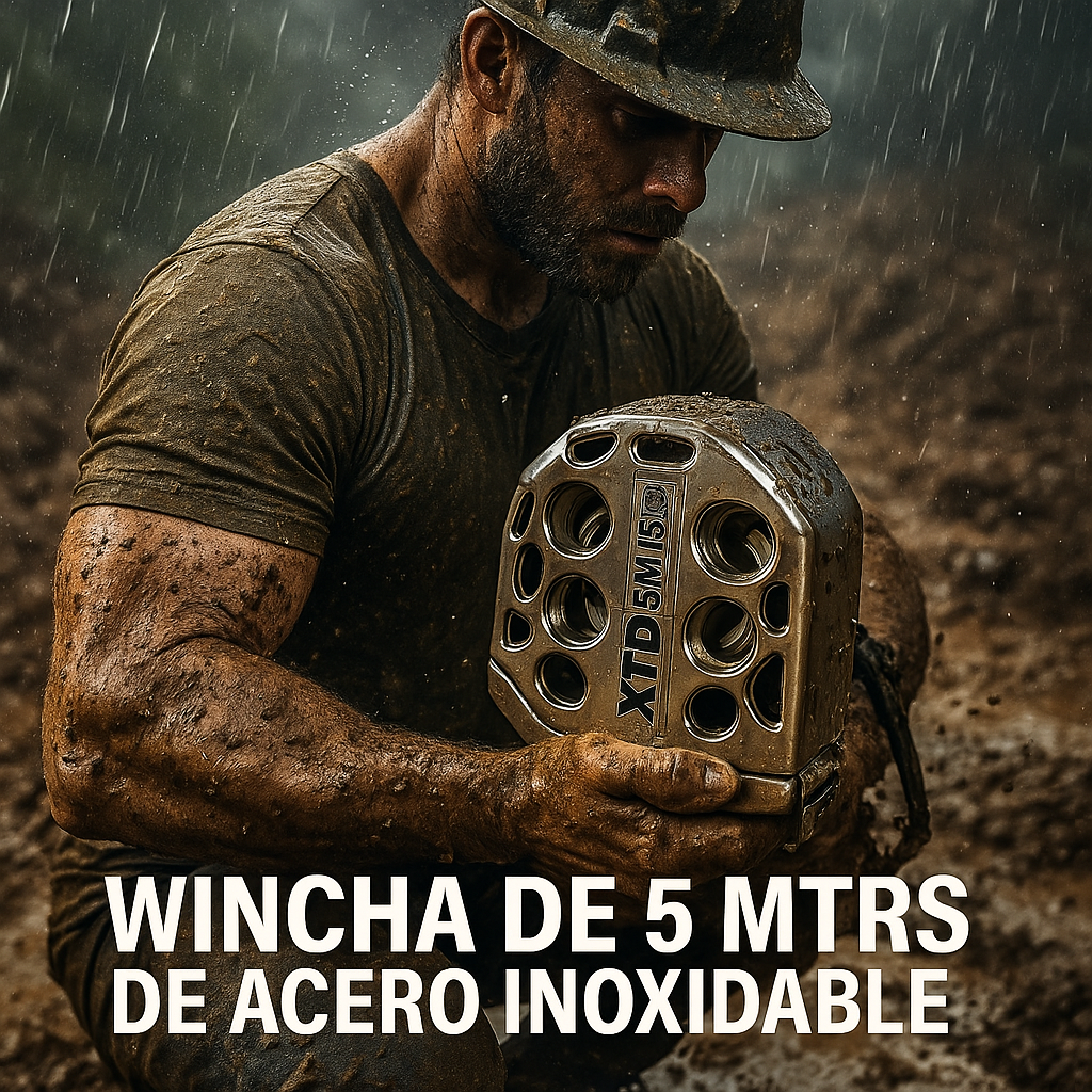 WINCHA DE 5 MTRS ACERO INOXIDABLE
