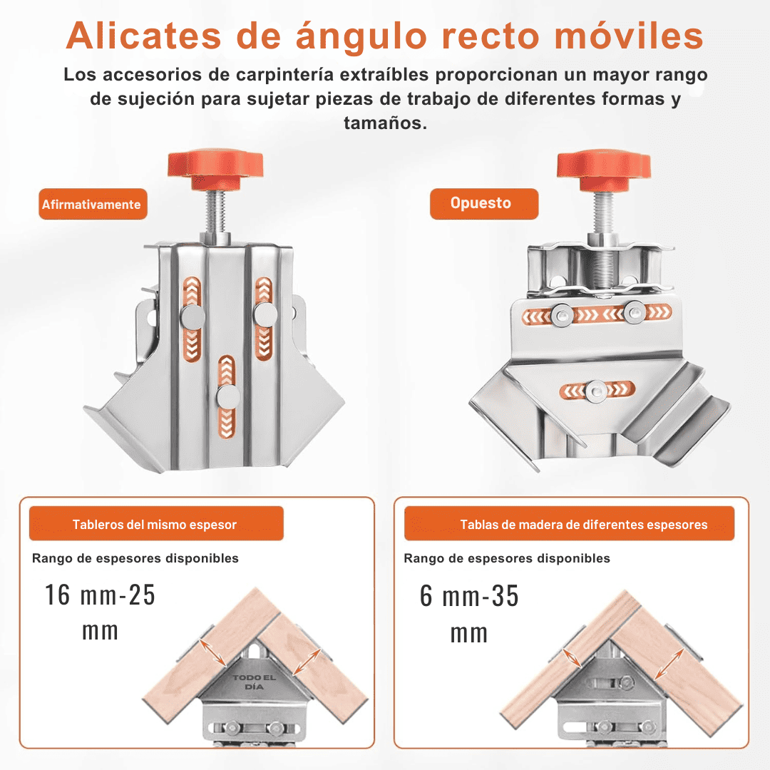 Abrazadera de Ángulo Recto PACK
