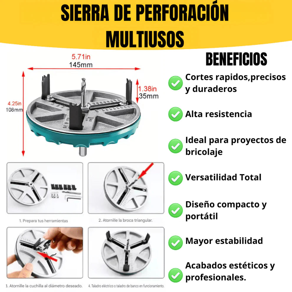 SIERRA DE PERFORACION MULTIUSOS
