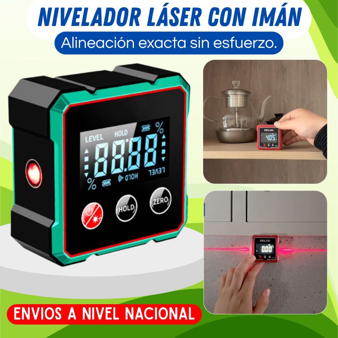 Nivelador Láser con IMAN