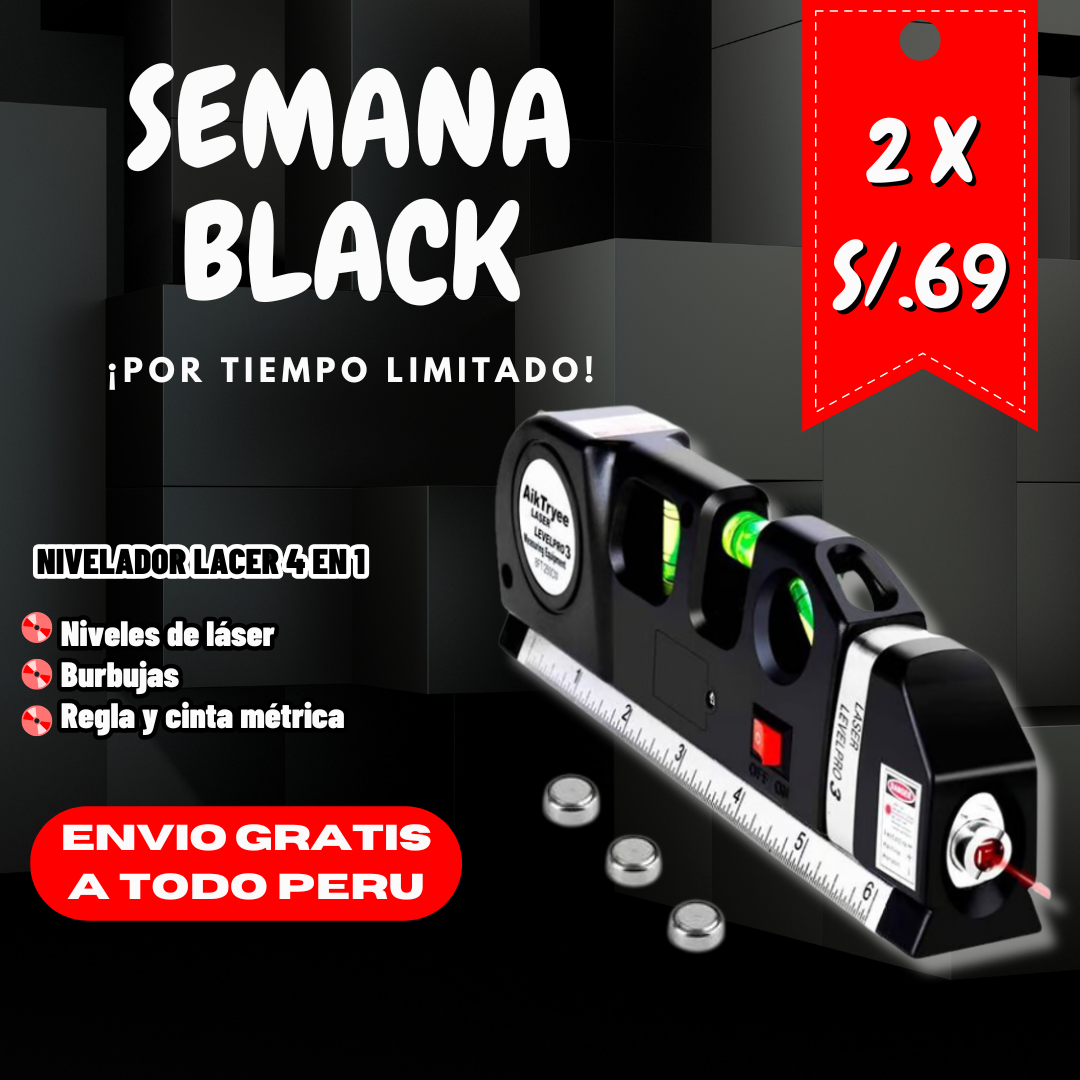 NIVELADOR LASER 4 EN 1
