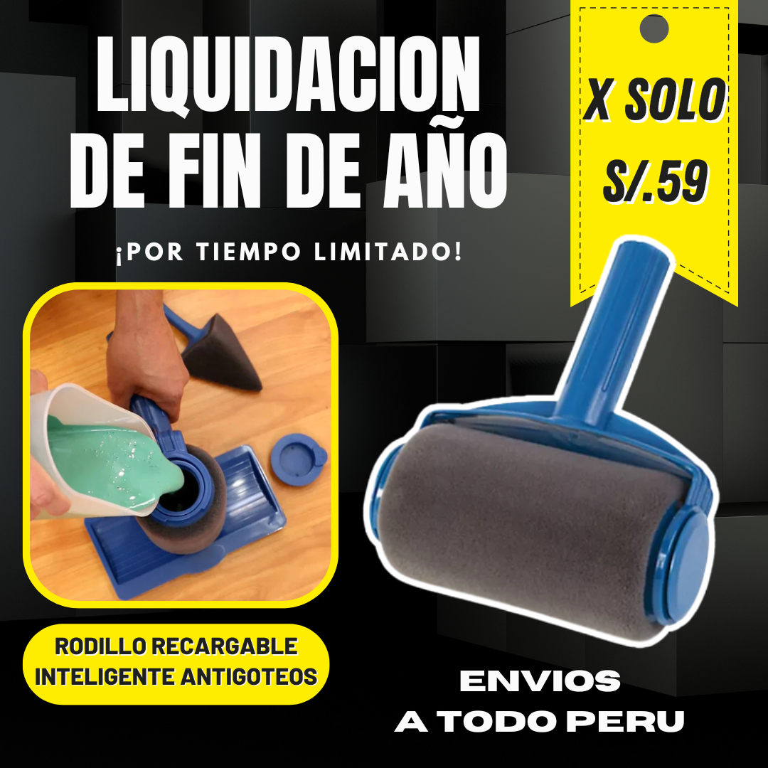 RODILLO RECARGABLE INTELIGENTE ANTIGOTEOS