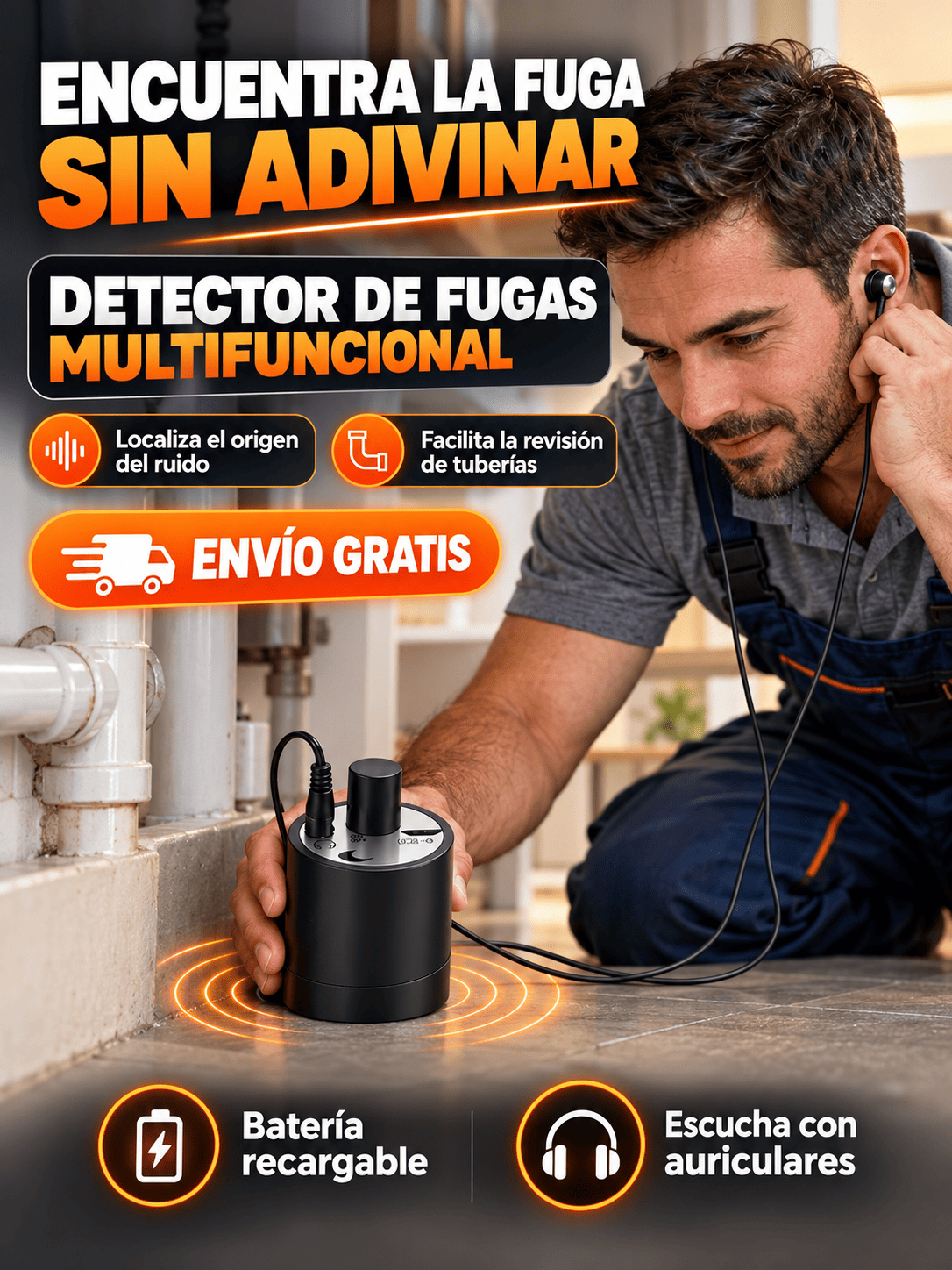 DETECTOR DE FUGAS MULTIFUNCIONAL