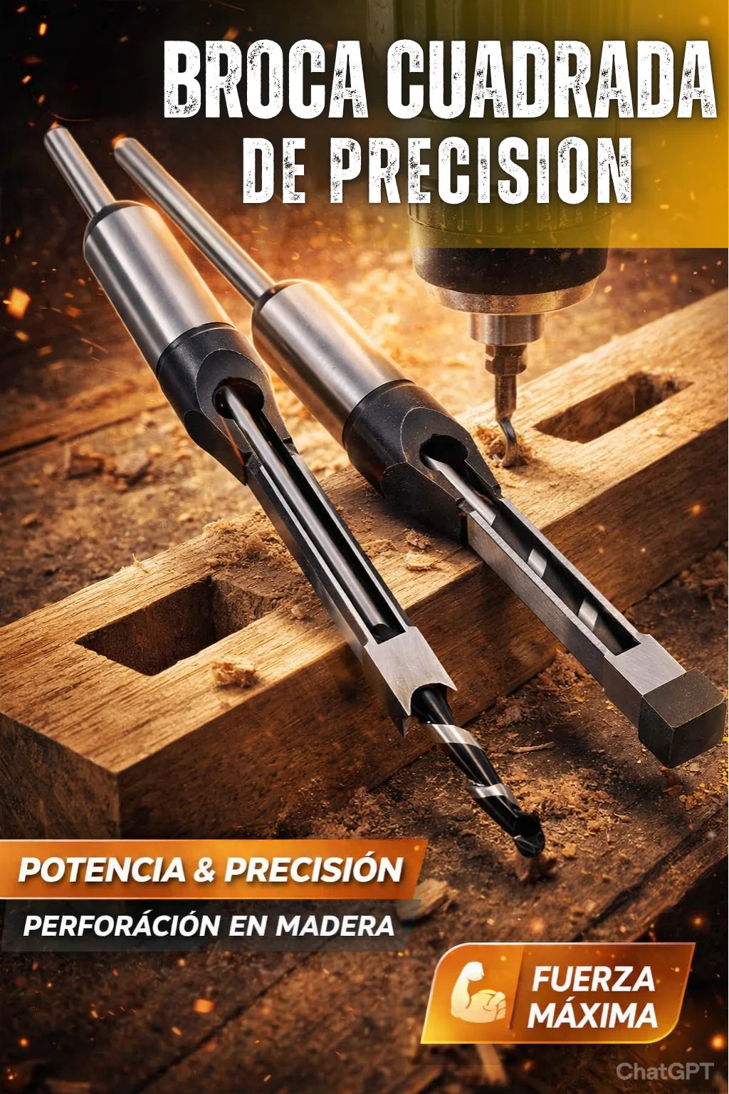 Set de Broca Cuadrada de Precisión