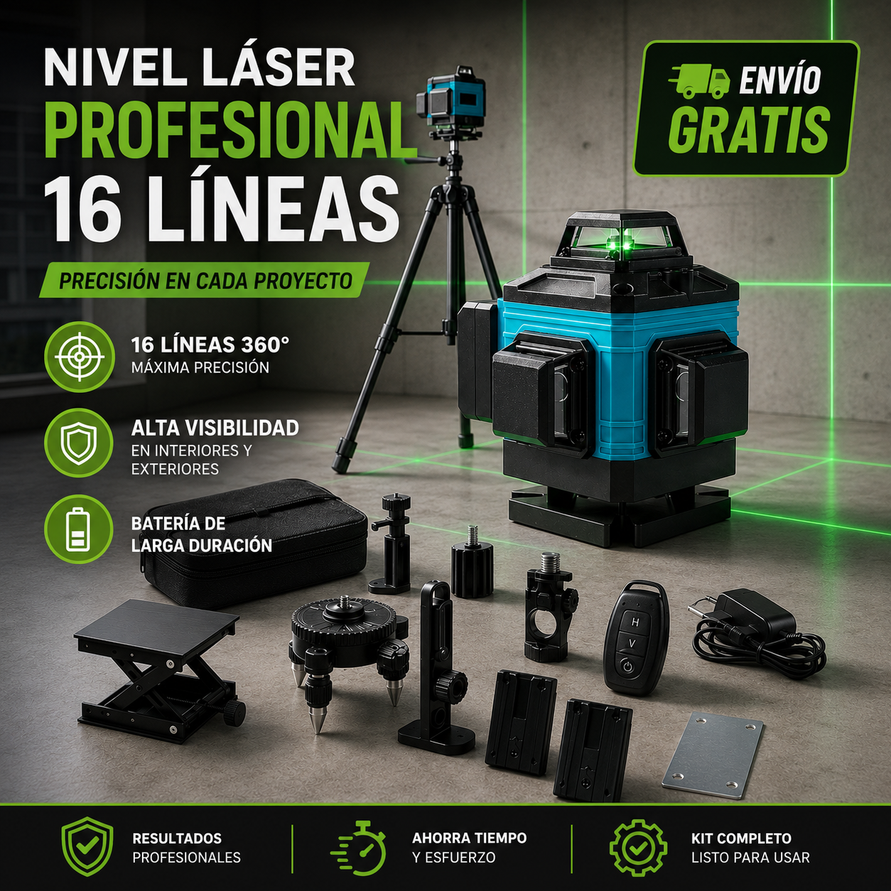 NIVEL LASER 16 LINEAS