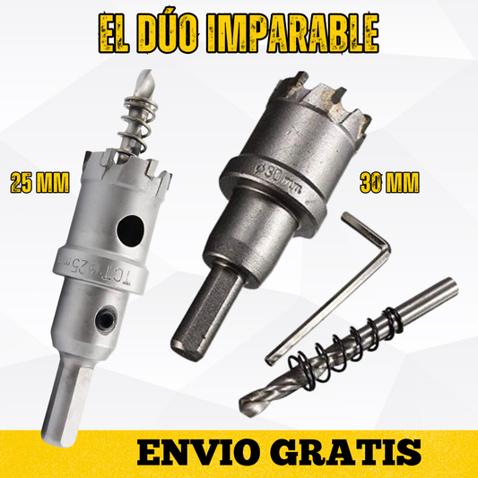 Brocas de Punta de Carburo de 25 mm y 30 mm