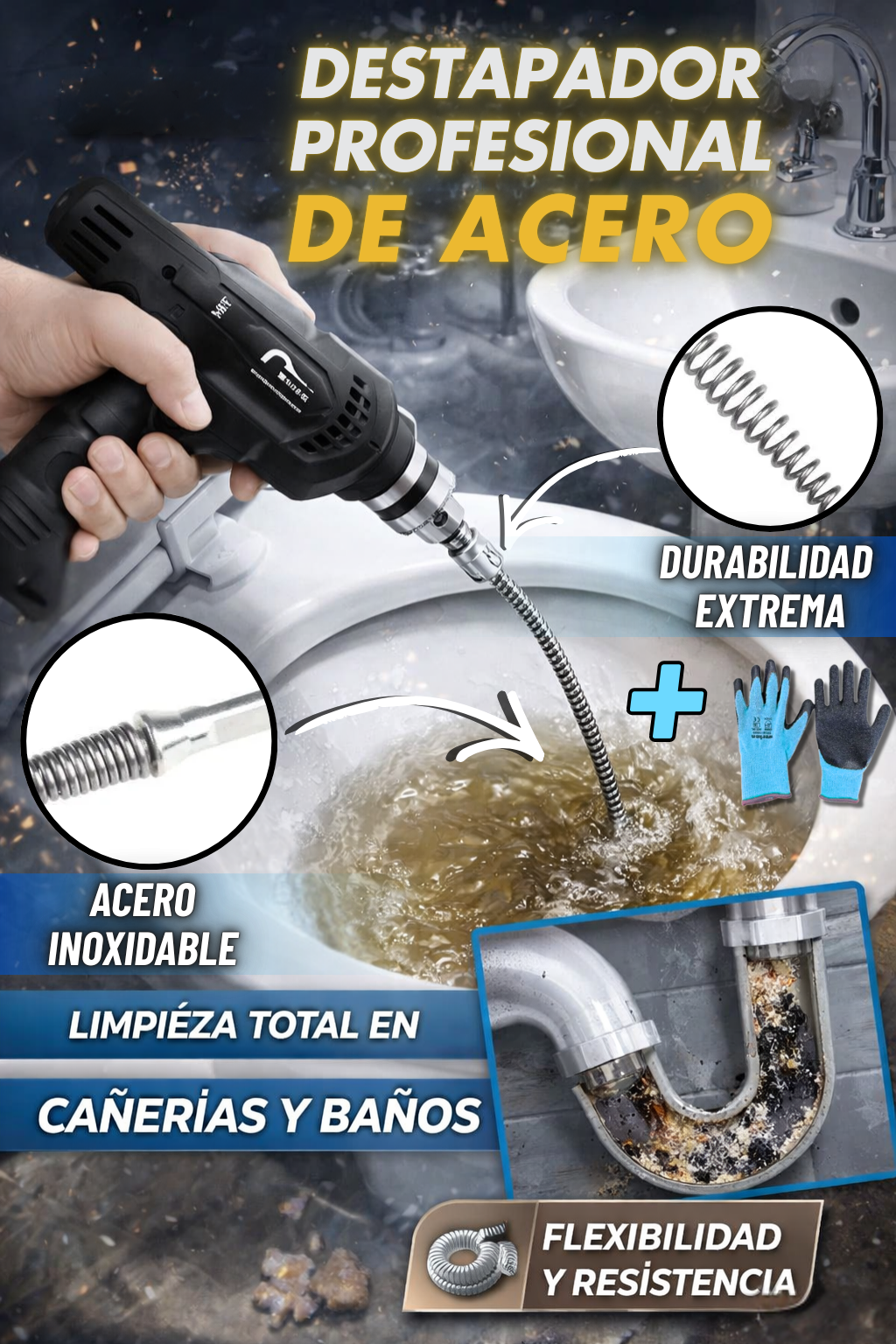 DESTAPADOR PROFESIONAL DE ACERO