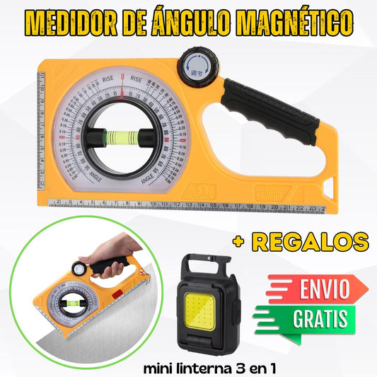 Medidor de Ángulo Magnético Profesional