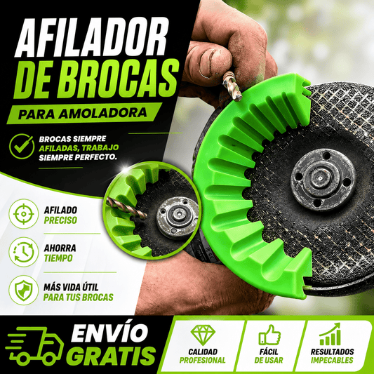 ⚙️ AFILADOR DE BROCAS ALTA PRECISIÓN