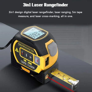 CINTA METRICA LASER DIGITAL 3 EN 1