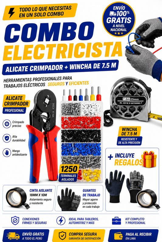 COMBO ELECTRECISTA