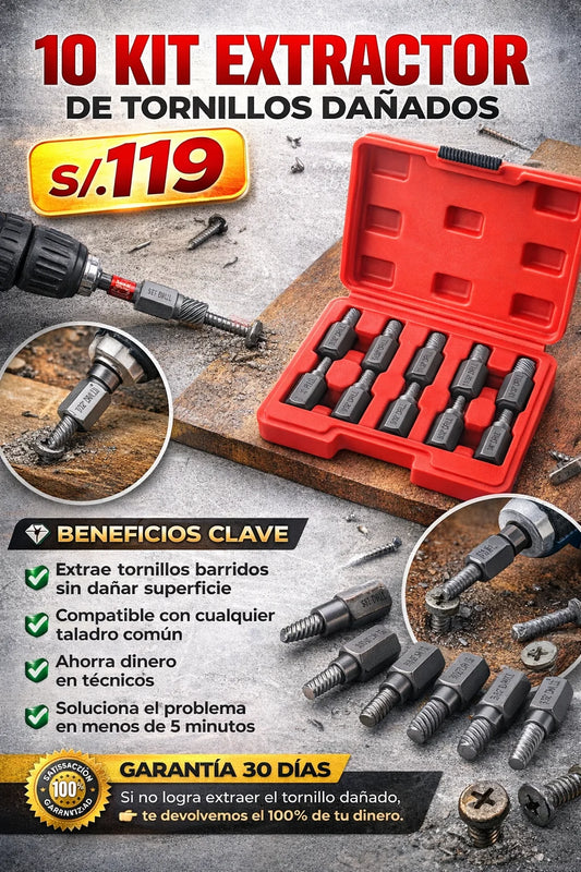 10 KIT EXTRACTOR