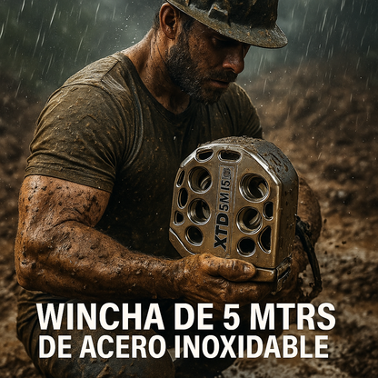 WINCHA DE 5 MTRS ACERO INOXIDABLE