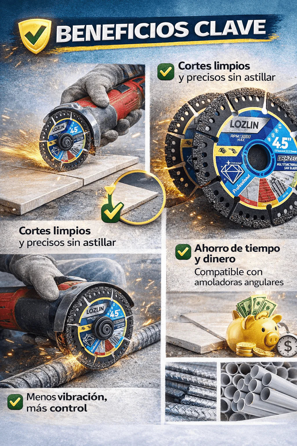 3 DISCO DIAMANTADO MUNTIFUNCIONAL