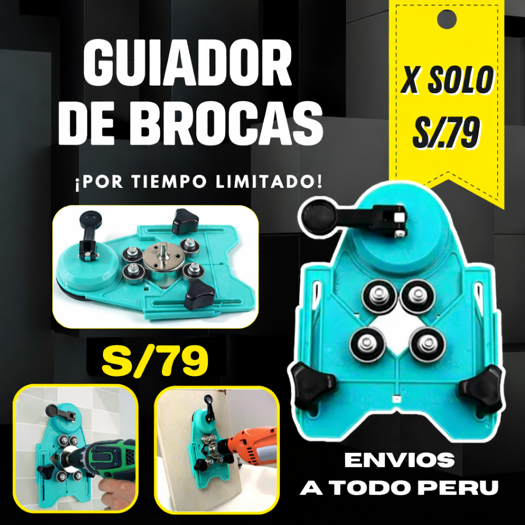 GUIADOR DE BROCAS. PREMIUN