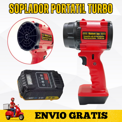 Soplador de aire portatil turbo 2025
