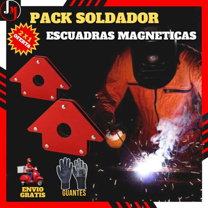 PACK (2) Escuadra Magnética para Soldadura