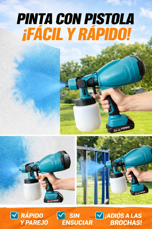 PULVERIZADOR DE PINTURA PROFESIONAL 88V(2 BATERIA)