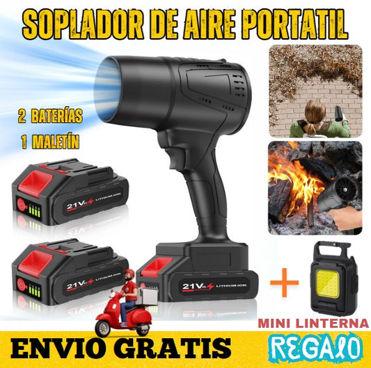Soplador de aire portátil