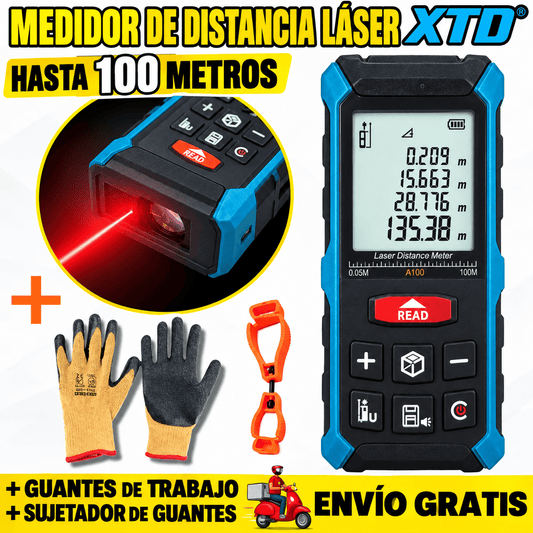 Medidor de distancia láser 100 MTRS
