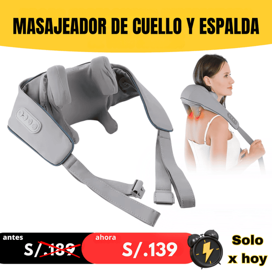MASAJEADOR DE CUELLO Y ESPALDA
