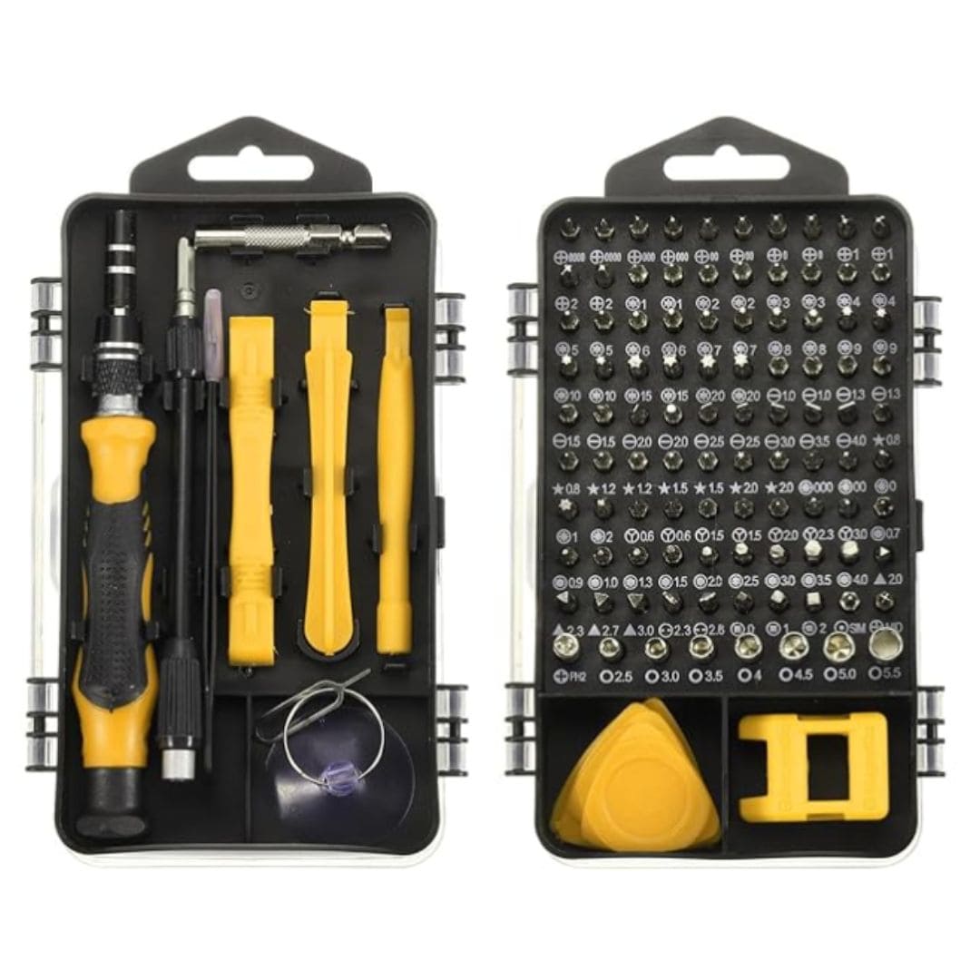Kit de Destornilladores de Precisión 115 en 1