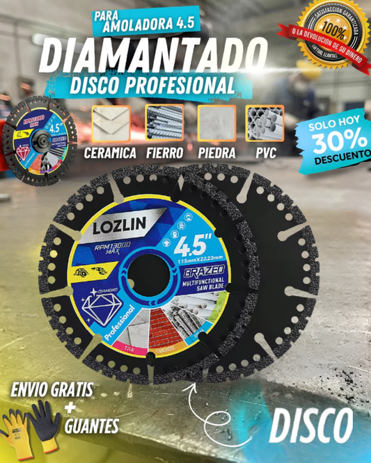 DISCOS DIAMANTADOS PROFESIONALES