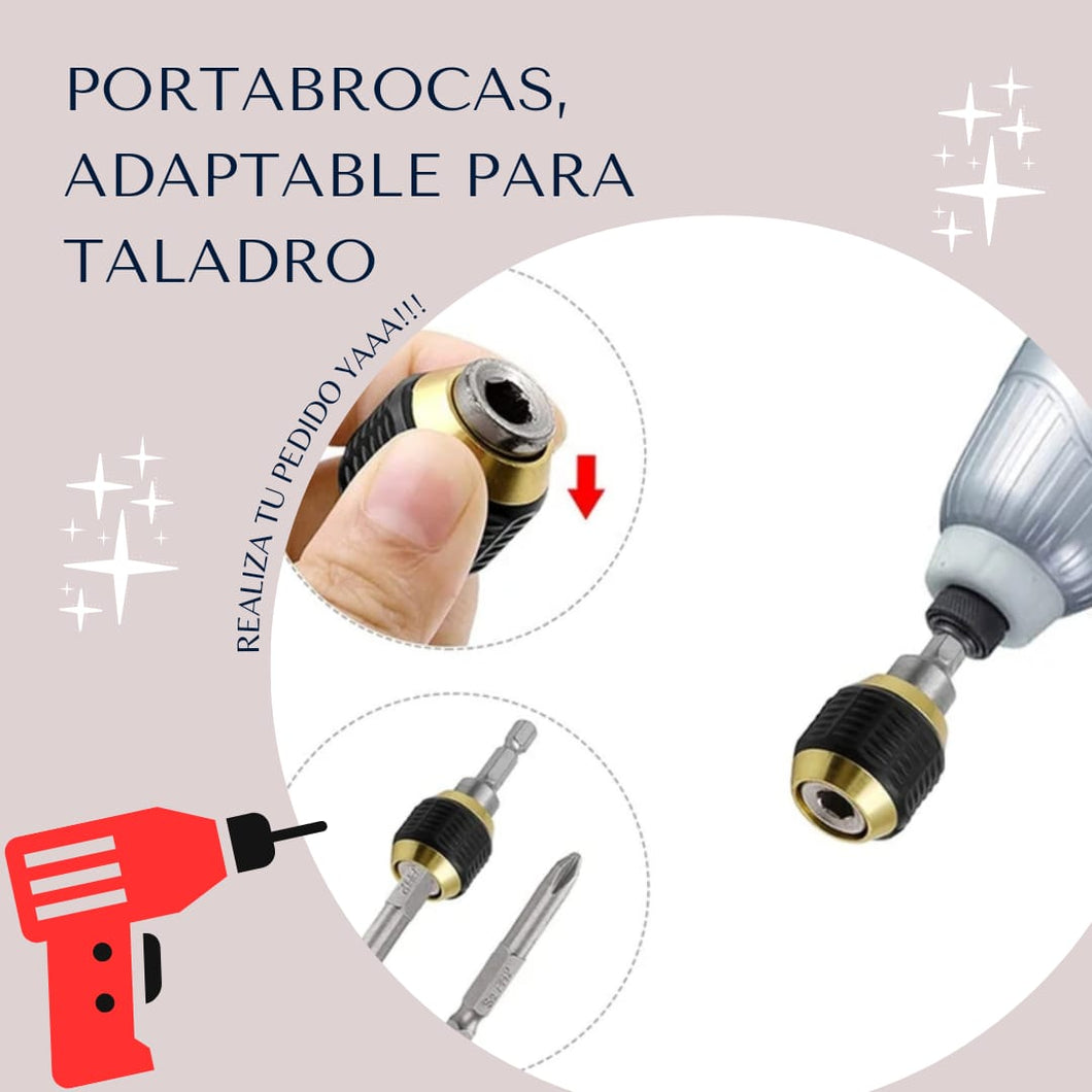 ADAPTADOR DE PORTABROCAS PARA TALADRO