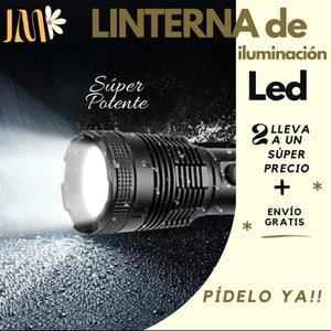 Linterna LED Super Potente PRO