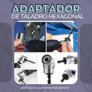 ADAPTADOR DE TALADRO HEXAGONAL