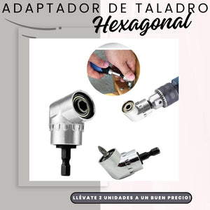 ADAPTADOR DE TALADRO HEXAGONAL