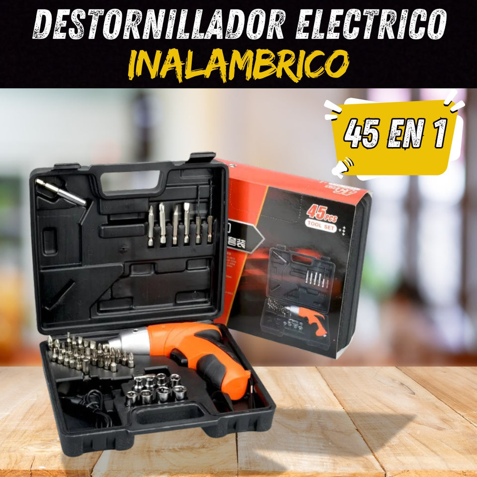 DESTORNILLADOR ELECTRICO INALAMBRICO POTENTE