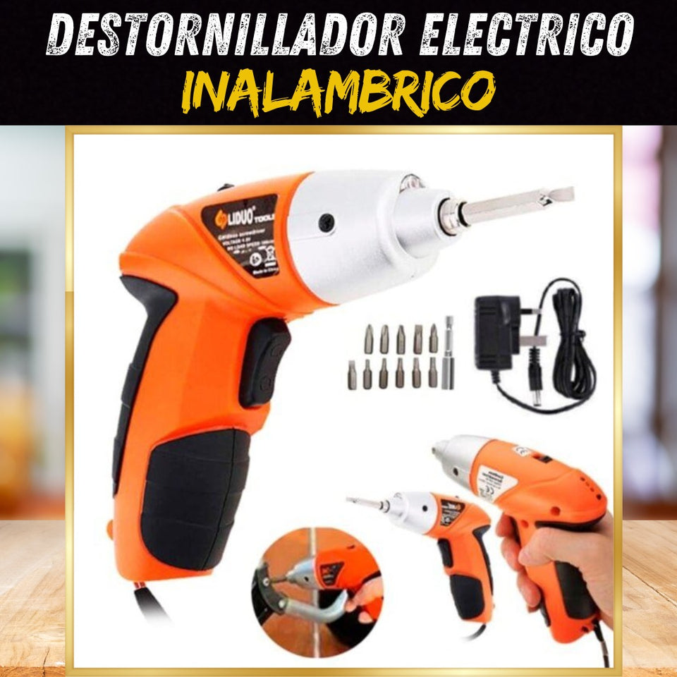 DESTORNILLADOR ELECTRICO INALAMBRICO POTENTE