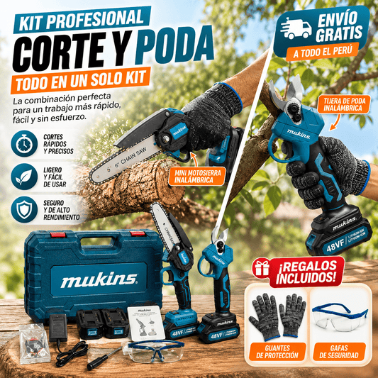 Kit Profesional de Corte y Poda