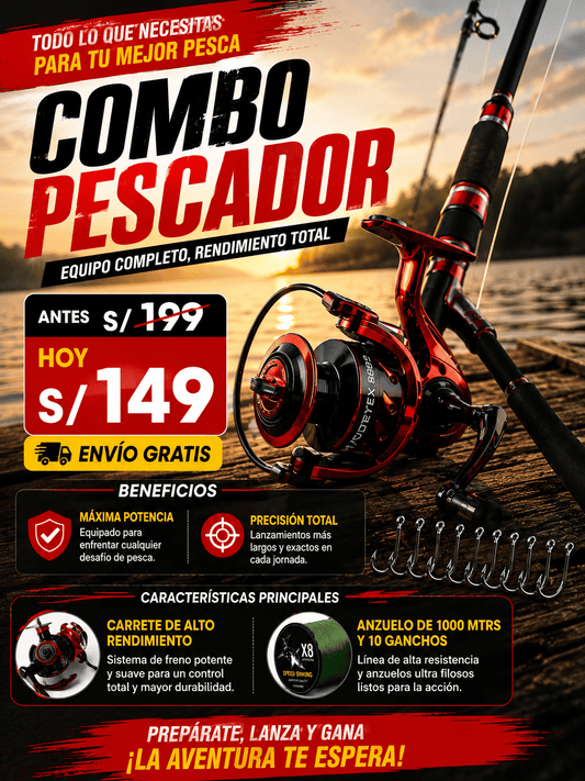 COMBO PESCADOR