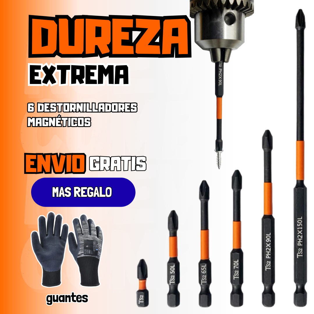 2*1 Juego de destornilladores magnéticos EN SET