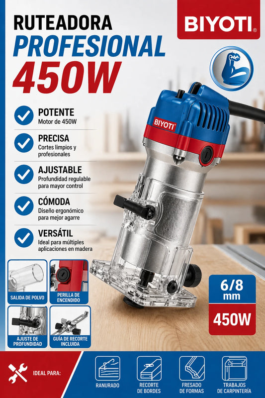 RUTEADORA  PROFESIONAL 450W
