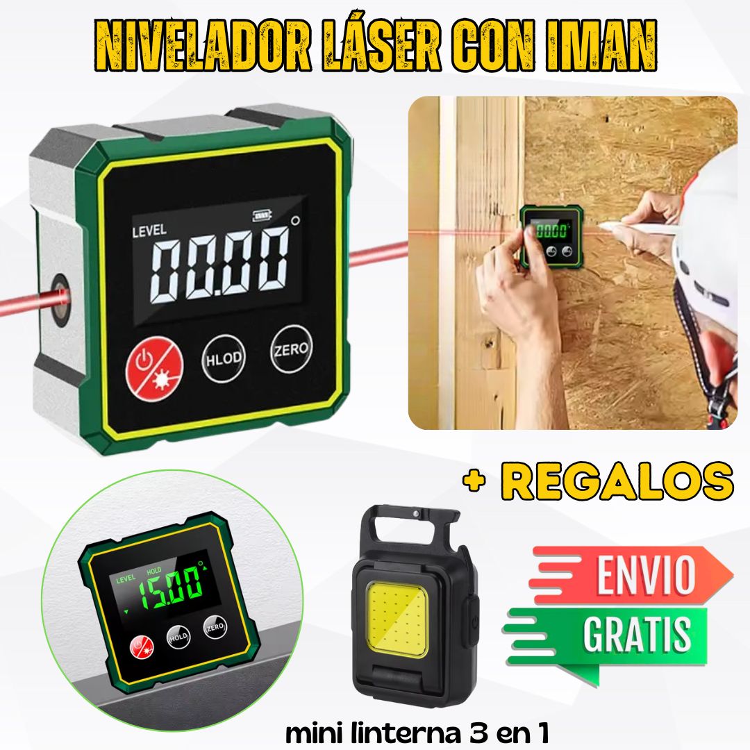 Nivelador Láser con IMAN