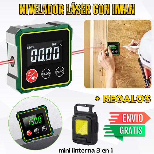 Nivelador Láser con IMAN