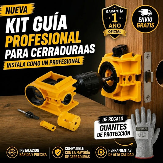KIT INSTALACION CERRADURA
