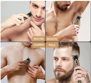 Trimmer Profesional para Cabellos y Barbas - Recargable